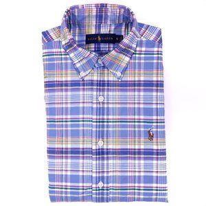 Ralph Lauren Small Shirt Multicolor Blue Checked M